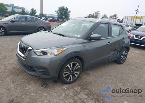 2019 Nissan Kicks Sv z USA, uszkodzony, nr VIN 3N1CP5CU8KL552553